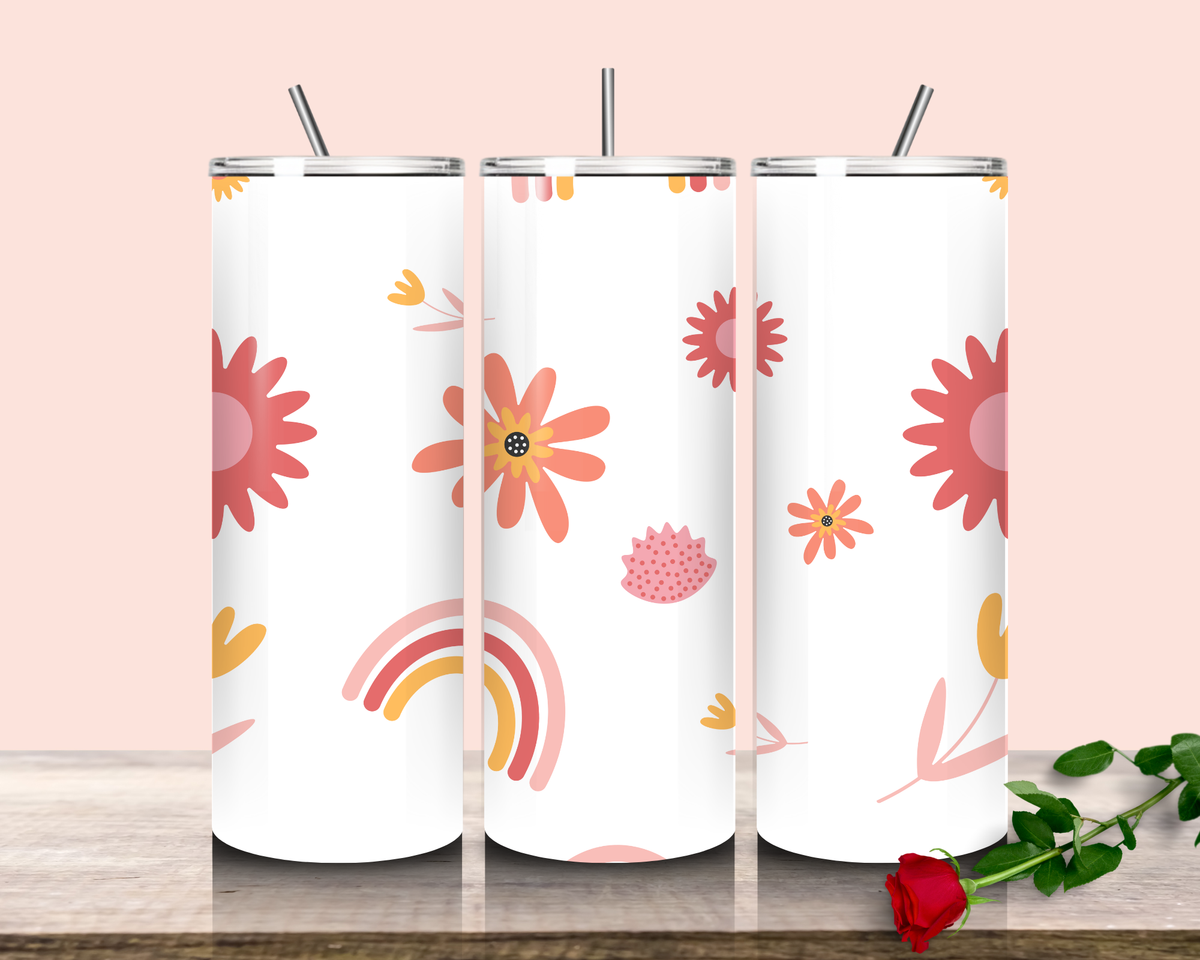 Termohrnek 590 ml – Boho Flowers