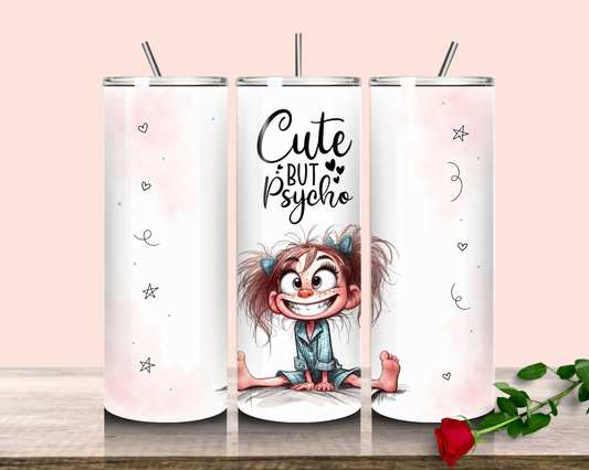 Termohrnek 590 ml – Cute but Psycho