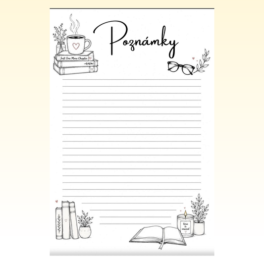 Poznámky - Books and coffee