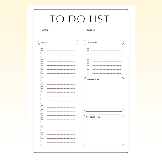To - Do List